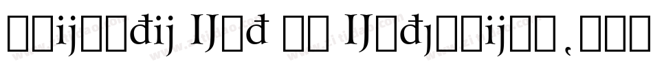 Chianti Ext BT Extension字体转换